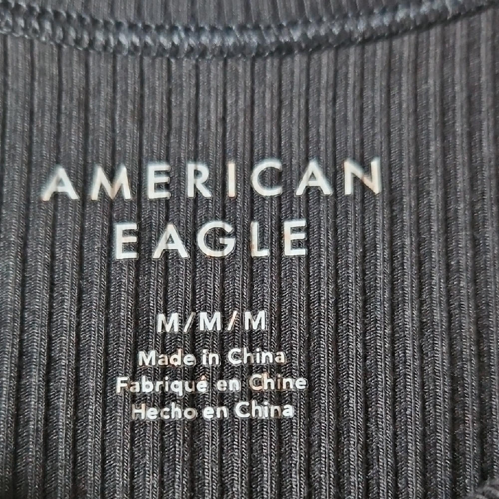 American Eagle Outfitters Pink and Black Bodysuits One Pieces - Picture 2 of 5